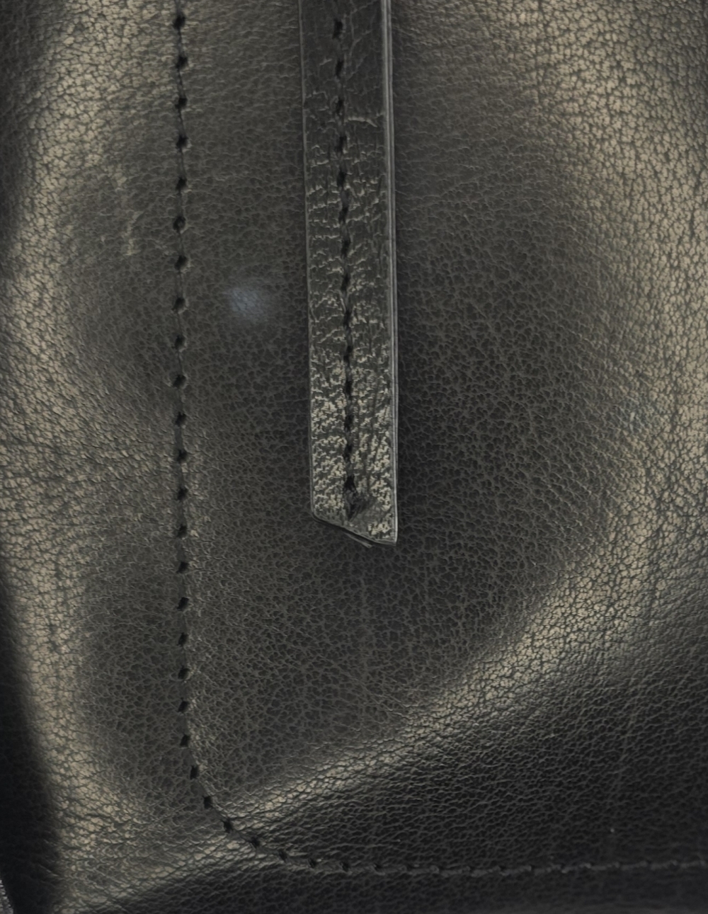 👜 Assots London Black Leather Crossbody Bag Multi Zip Pockets Classic Everyday - Picture 7 of 13